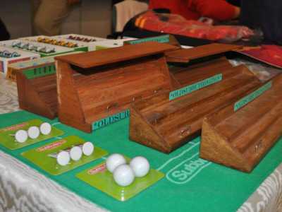 Materiale per giocare a subbuteo