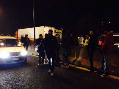 Forconi, il blocco della tangenziale di Bari