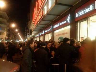 Centinaia di donne (e non solo) in fila per Baglioni