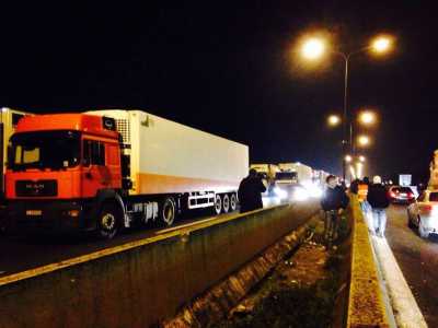 Forconi, il blocco della tangenziale di Bari