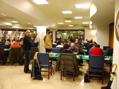 Partite di scacchi durante il Torneo Week End Citt� di Bari 2013 al Circolo Canottieri Barion Sporting Club Bari A.s.d.