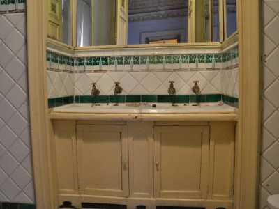 La sala da bagno annessa al salone napoleonico