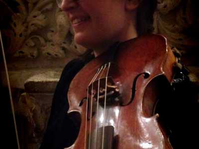 Il secondo violino barocco dell'orchestra barocca barese