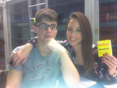 Carlos e Lucia, entrambi di 23 anni, di Santander