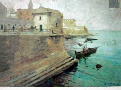 La sua suggestiva collocazione ispir� anche il noto pittore Michele De Giosa che del 1932 la immortal� in un incantevole quadro