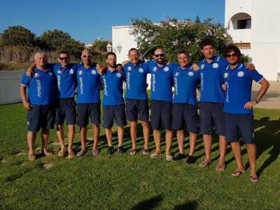 Il team dell'Italia al completo