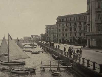 Qui un'immagine del Lungomare ancora senza lampioni