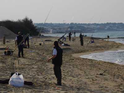 Il raduno di Puglia in pesca