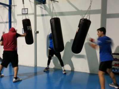 Allenamento nell'Accademia Pugilistica Portoghese