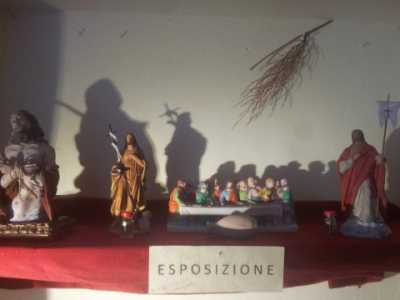 Ultima cena: opera in cartapesta 