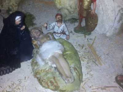 Via Vallisa: particolare della morte di Gesu'