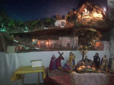 Strada del Carmine: presepe Pasquale di Michele D'Abbicco