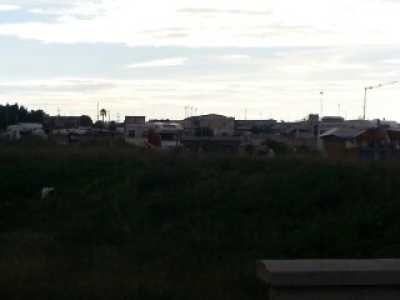 Panoramica dell'accampamento rom nei pressi del canalone