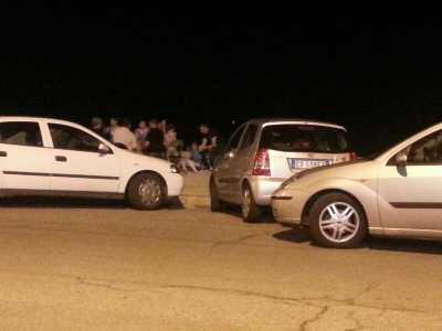 Altre famiglie sul lungomare che costeggia la Muraglia