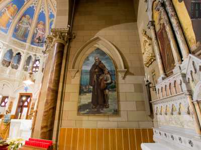 ...e un altro che ritrae San Francesco Maria da Camporosso