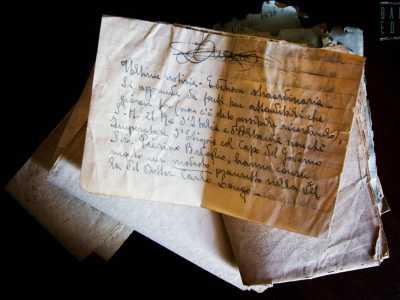 Al vertice partecip� probabilmente anche Vittorio Emanuele III, l'allora re d'Italia. A sostenerlo � stata Lucrezia, una delle nipoti del proprietario della dimora, in questa epistola ormai ingiallita giunta fino a noi