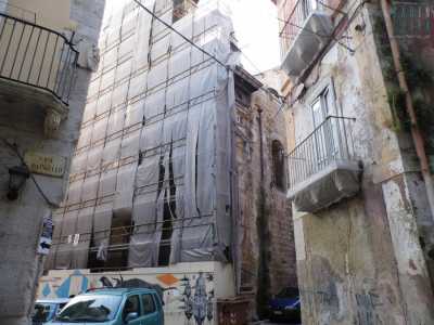 Il Santuario Madonna della Salute, ex chiesa dei Gesuiti in stile barocco chiusa e in ristrutturazione da danni