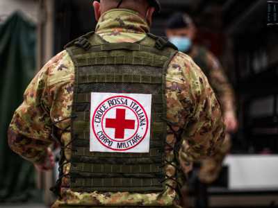 Modugno, la Croce Rossa Militare