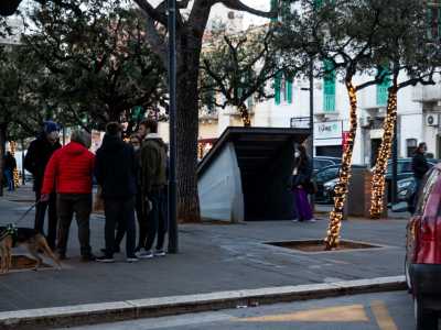 Per scoprire il rifugio raggiungiamo l�incrocio tra via Magenta e piazza Vittorio Emanuele II