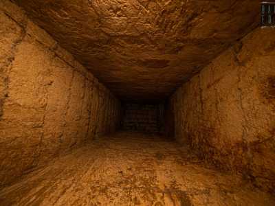 ...e le coperture di soffitto a mattoni irregolari
