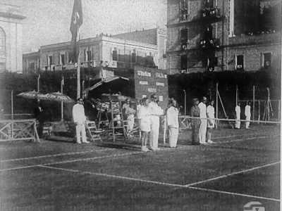 Circolo tennis di Bari, allora in via Fieramosca...