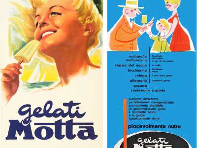 ...i gelati da passeggio Mottarello, la coppa del Nonno...