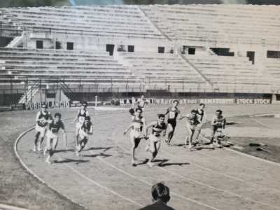 ...o la pista di atletica dello Stadio della Vittoria...