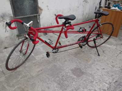 Le sue conoscenze per� vanno oltre quelle di semplice riparatore. Di Gennaro infatti recupera dalle discariche vecchi bicicli destinati al macero e li trasforma, combinando e saldando pezzi diversi in nuovi mezzi di trasporto unici al mondo