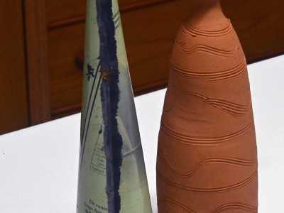 ...tra cui quella di San Giovanni (a sinistra) formata da uno sottile strato di lamiera ricoperta di stagno su entrambe le superfici. Veniva cos� chiamata perch� utilizzata nel corso dei festeggiamenti del Battista a Bari Vecchia, ogni 24 giugno