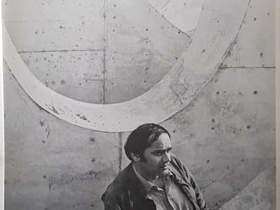 Uno dei principi costruttivi dell'autore Du�an D�amonja Dzamonja era proprio l�interazione fisica e psicologica...(foto del catalogo del padiglione jugoslavo della 35� Biennale di Venezia)