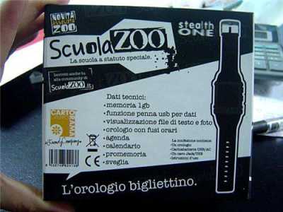 orologio bigliettino