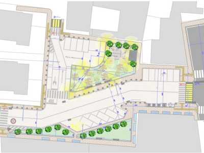 Ben venga quindi che sia stato inserito nell�ambito di un progetto di riqualificazione che lo trasformeranno in un nuovo luogo di comunit� con arredi, giostrine e verde urbano attrezzato