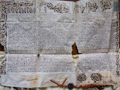 ...una, del 1750, di Papa Benedetto XIV ...