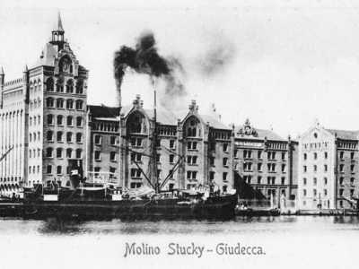...a costruire sull�isola della Giudecca a Venezia l�imponente Molino Stucky