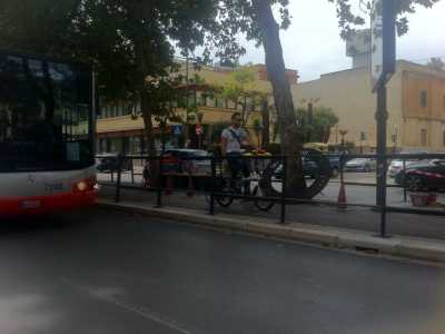 Pista ciclabile di Viale della Repubblica: i lavori di manutenzione