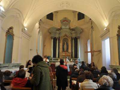 La settecentesca cappella di Santa Colomba