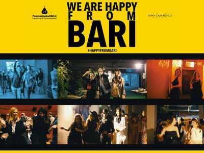 La locandina dell'evento We are happy from Bari