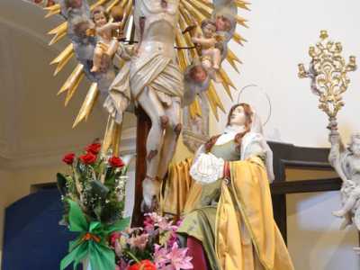 7- il Calvario (U Calv�rie), con Maria Maddalena (la Matal�ne)