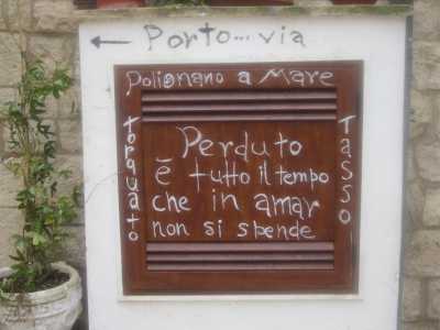 Griglia di Ventilazione decorata con i versi dell'Aminta del Tasso