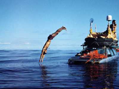 Un tuffo nell'Oceano per passare il tempo... 