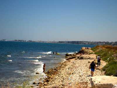 Palese, piombo in mare
