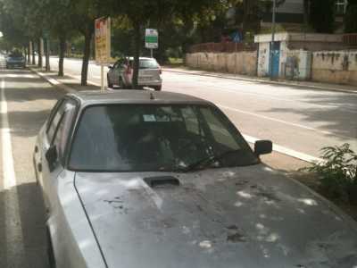 Citroen parcheggiata da anni