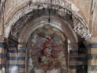 Abside centrale, non c'� pi� l'altare