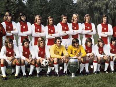 L'Ajax di Cruijff campione per 3 volte consecutive: 1971, 1972, 1973