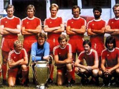Il Bayern Monaco di Beckenbauer e Muller vincitore nel 1974, 1975 e  1976