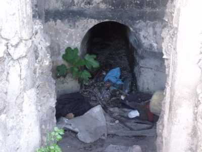 Passaggio del primo bunker ostruito 