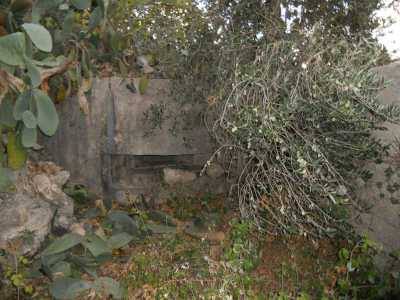 il bunker seminascosto con passaggio ipogeo