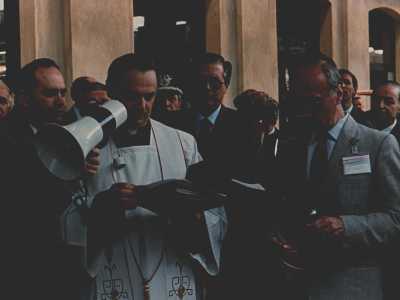 La Cappella venne inaugurata il 16 maggio 1990
