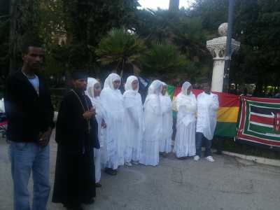 La comunit� copta ortodossa di egiziani