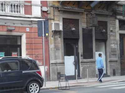 L'indispensabile segnaposto anche in Corso Sonnino, quartiere Madonnella